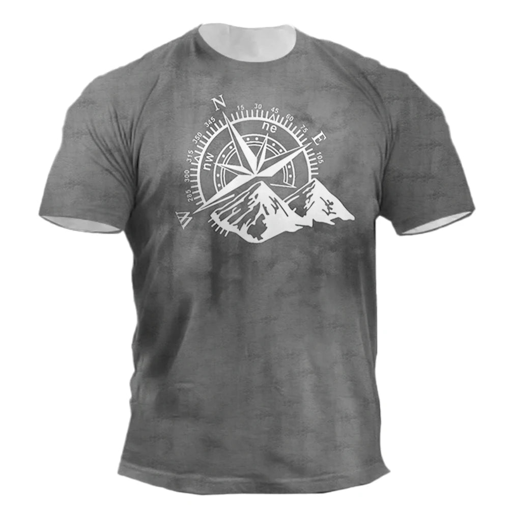 Vintage Mountain Retro Sunset Graphic T-Shirt