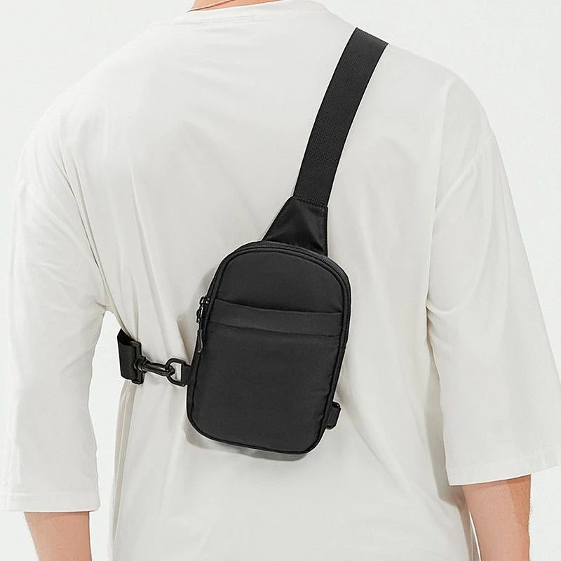 Minimalist Mini Crossbody Sling Bag & Convertible Waist Pack