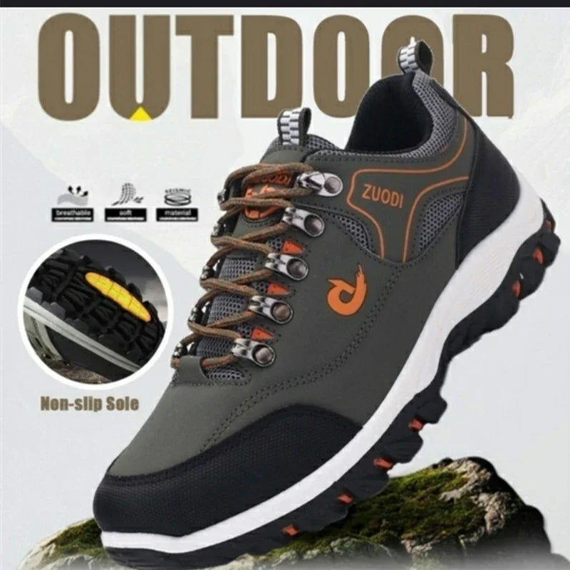 Rugged All-Terrain Hiking Boots - Waterproof & Durable