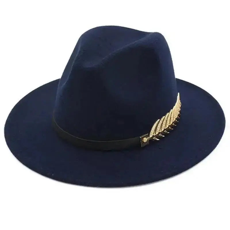 The "London" Vintage Top Hat – Wide-Brim Elegant British Jazz Fedora