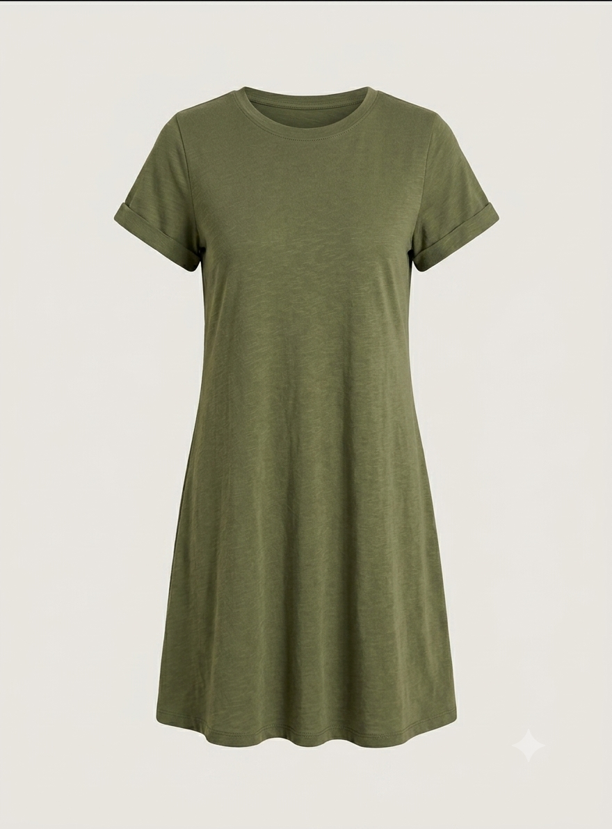 The "Aura Breeze" Casual Mini Dress – Summer Boho Beach A-Line Dress