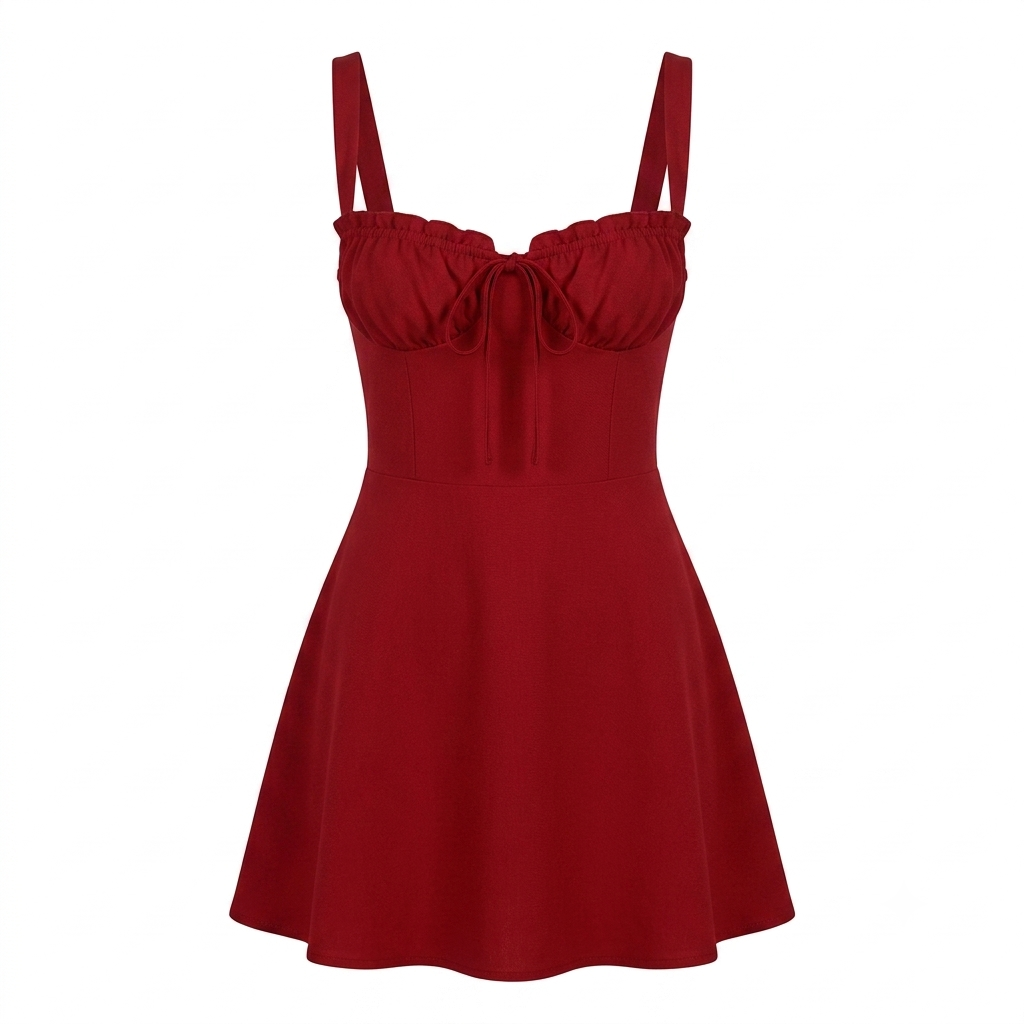 The "Maemukilabe 90s Vintage" Corset Mini Dress