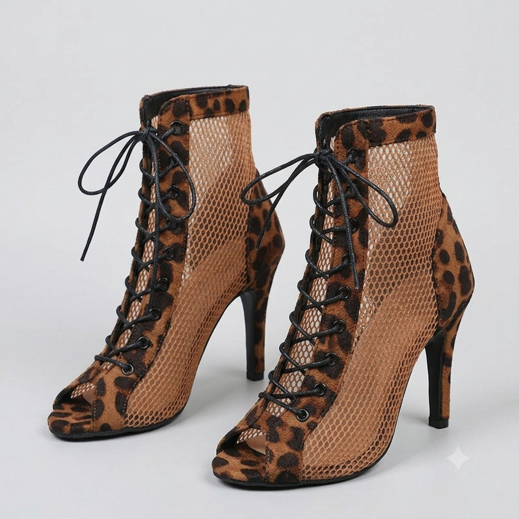 The "Aura Rhythm" Ballroom & Latin Dance High Heels