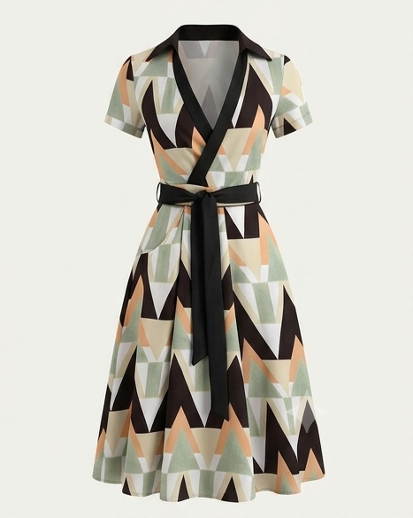Iris Aura Rainbow Maxi Dress – Elegant Striped Summer Shirt Dress Dresses