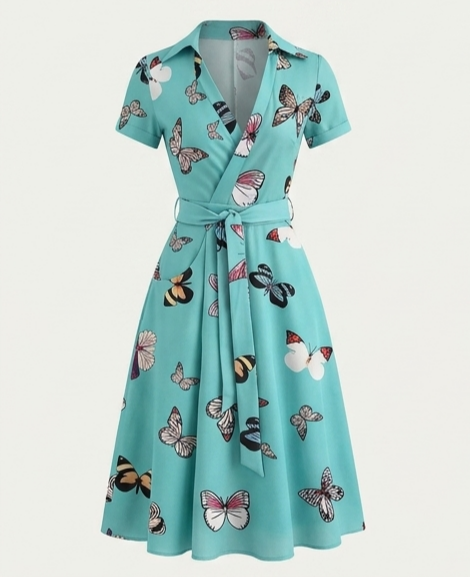 Iris Aura Rainbow Maxi Dress – Elegant Striped Summer Shirt Dress Dresses